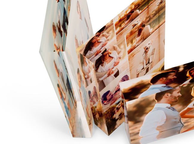 Personalised Acrylic Photo Block